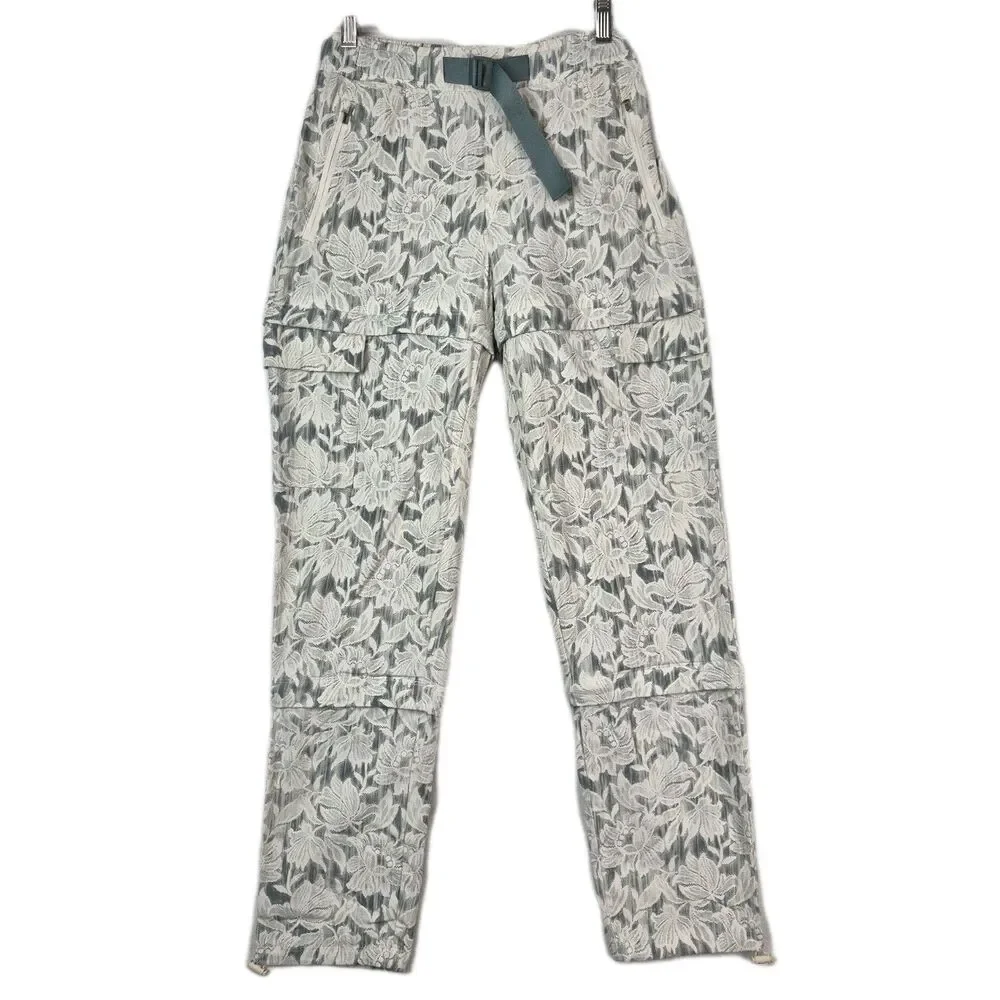 Athleta Trekkie Convertible Hike Pant Zip Off Belted Cargo Travel Outdoor Pants